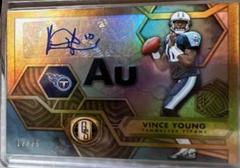 Vince Young [Platinum] Football Cards 2022 Panini Gold Standard AU Autographs Prices