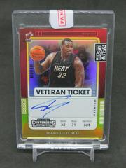 Shaquille O'Neal [Premium Edition Gold] Basketball Cards 2021 Panini Contenders Veteran Ticket Autograph Prices