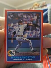 Mark Langston #26 Baseball Cards 1987 Fleer Hottest Stars Prices