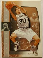Emanuel Ginobili #78 Basketball Cards 2003 Upper Deck Sweet Shot Prices