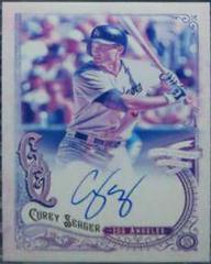 Corey Seager [Missing Blackplate] #GQA-CSE Baseball Cards 2017 Topps Gypsy Queen Autographs Prices