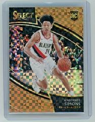 Anfernee Simons [Copper Prizm] Basketball Cards 2018 Panini Select Prices