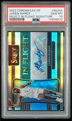 Jaden Hardy #IN-JHA Basketball Cards 2022 Panini Chronicles Draft Picks In Flight Signatures Prices