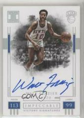 Walt Frazier [Silver] Basketball Cards 2017 Panini Impeccable Victory Signatures Prices