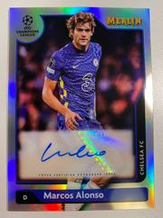 Marcos Alonso Soccer Cards 2021 Topps Merlin Chrome UEFA Autographs Prices