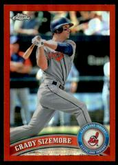 Grady Sizemore [Purple Refractor] #134 Baseball Cards 2011 Topps Chrome Prices