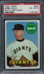 Bobby Bolin [Last Name in White] #505 Baseball Cards 1969 Topps Prices