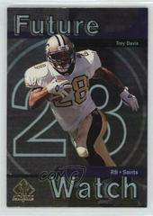 Troy Davis #28 Football Cards 1997 SP Authentic Prices