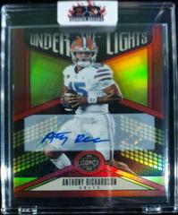 Anthony Richardson [Ruby Autograph] #UL-ARI Football Cards 2023 Panini Legacy Under the Lights Prices