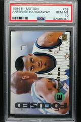 Anfernee Haradaway Basketball Cards 1994 E Motion Prices