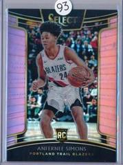 Anfernee Simons [National Convention Pink] #39 Basketball Cards 2018 Panini Select Prices