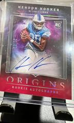 Hendon Hooker [Red] #RAHHO Football Cards 2023 Panini Origins Rookie Autographs Prices