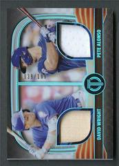 Pete Alonso, David Wright Baseball Cards 2022 Topps Tribute Dual Relics 2 Prices