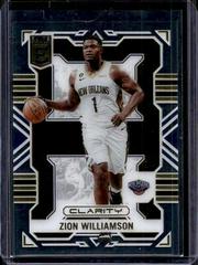 Zion Williamson [Gold] #8 Basketball Cards 2022 Panini Donruss Elite Clarity Prices
