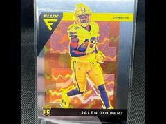 Jalen Tolbert #FX-15 Football Cards 2022 Panini Chronicles Flux Rookies Prices