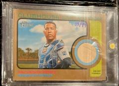 Salvador Perez [Gold] #CC-SP Baseball Cards 2022 Topps Heritage Clubhouse Collection Relics Prices