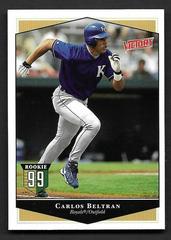 Carlos Beltran Baseball Cards 1999 Upper Deck Victory Prices