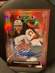 Yegor Sharangovich [Photo Variant Autograph Red] #53 Hockey Cards 2021 Upper Deck Stature Prices