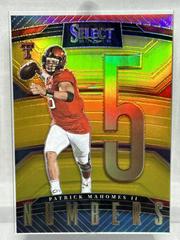 Patrick Mahomes II [Gold] #SN-PM Football Cards 2023 Panini Select Draft Picks Numbers Prices