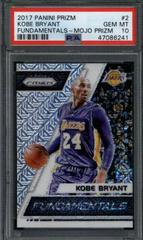 Kobe Bryant [Mojo Prizm] Basketball Cards 2017 Panini Prizm Fundamentals Prices