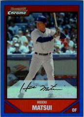Hideki Matsui [Refractor] #119 Baseball Cards 2007 Bowman Chrome Prices