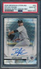 Dylan Cease [Wave Refractor] Baseball Cards 2020 Bowman Sterling Rookie Autographs Prices