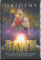 Brandin Podziemski [Gold] #11 Basketball Cards 2023 Panini Origins Dawn Prices
