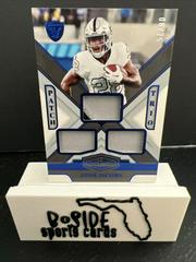 Josh Jacobs [Blue] #PT-JJ Football Cards 2023 Panini Plates and Patches Patch Trio Prices