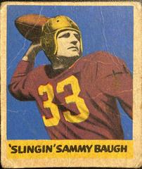 Sammy Baugh #26 Football Cards 1949 Leaf Prices