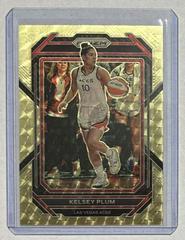 Kelsey Plum [Gold Vinyl] #4 Basketball Cards 2023 Panini Prizm WNBA Prices