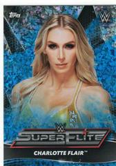 Charlotte Flair [Blue] Wrestling Cards 2021 Topps WWE Superstars Super Elite Prices