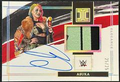 Asuka [Holo Silver] Wrestling Cards 2022 Panini Impeccable WWE Elegance Memorabilia Autographs Prices