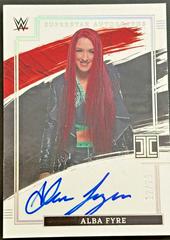 Alba Fyre [Holo Silver] Wrestling Cards 2022 Panini Impeccable WWE Superstar Autographs Prices