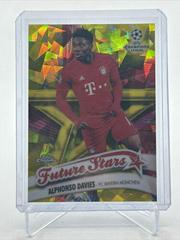 Alphonso Davies [Yellow] #FS-AD Soccer Cards 2019 Topps Chrome UEFA Champions League Sapphire Future Stars Prices