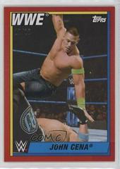 John Cena [Red] Wrestling Cards 2021 Topps Heritage WWE Prices