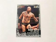 Malakai Black [Silver] Wrestling Cards 2022 Upper Deck AEW Debut Dates Prices