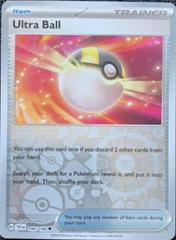 Ultra Ball [Reverse Holo] Pokemon Scarlet & Violet Prices