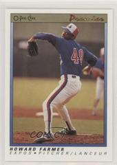 Howard Farmer #40 Baseball Cards 1991 O Pee Chee Premier Prices