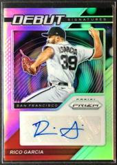 Rico Garcia [Silver Prizm] #DS-RG Baseball Cards 2021 Panini Prizm Debut Signatures Prices