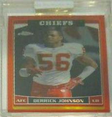 Derrick Johnson [Red Refractor] Football Cards 2006 Topps Chrome Prices