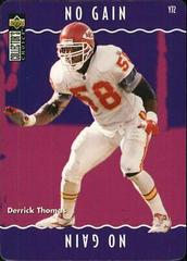 Derrick Thomas #Y72 Football Cards 1996 Collector's Choice Update You Make the Play Prices