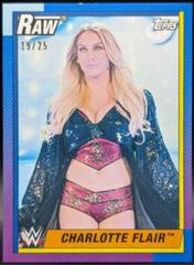 Charlotte Flair [Blue] Wrestling Cards 2021 Topps Heritage WWE Prices
