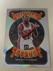 Dennis Rodman [Holo] #6 Basketball Cards 2021 Panini Donruss Optic Winner Stays Prices