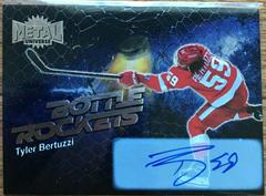 Tyler Bertuzzi [Autograph] Hockey Cards 2022 Skybox Metal Universe Bottle Rockets Prices