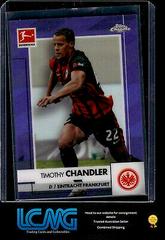 Timothy Chandler [Purple Refractor] #35 Soccer Cards 2020 Topps Chrome Bundesliga Prices