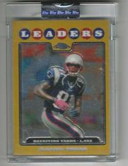 Randy Moss [Gold Refractor] Football Cards 2008 Topps Chrome Prices