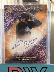 Jacob Berry [Orange Foil] #PPA-JBY Baseball Cards 2023 Bowman Inception Primordial Prospect Autograph Prices