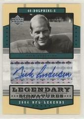 Dick Anderson Football Cards 2004 Upper Deck Legends Legendary Signatures Prices