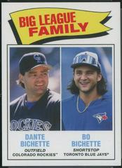 Dante Bichette, Bo Bichette Baseball Cards 2020 Topps Throwback Thursday Prices