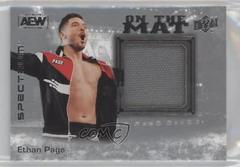 Ethan Page #OTM-2 Wrestling Cards 2021 Upper Deck AEW Spectrum On the Mat Relics Prices